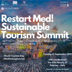RESTART MED! organises Tourism Summit on World Tourism Day Immagine 1